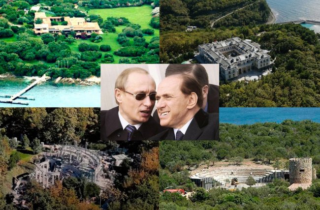 Dolce vita. Дворец Путина имеет подозрительно много общего с виллой Берлускони - «Корупция»