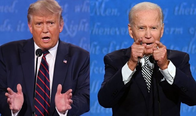 «Может ты заткнешься, наконец?». Президентские дебаты в США обернулись беспрецедентной перебранкой - «Политика»