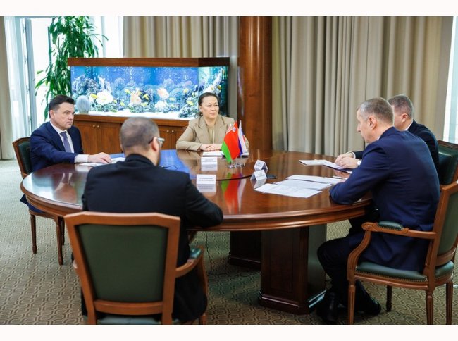 Андрей Воробьев обсудил с представителями Беларуси сотрудничество в экономике, образовании и культуре - «Последние новости»